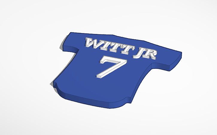 Baseball Jersey (Bobby Witt Jr)