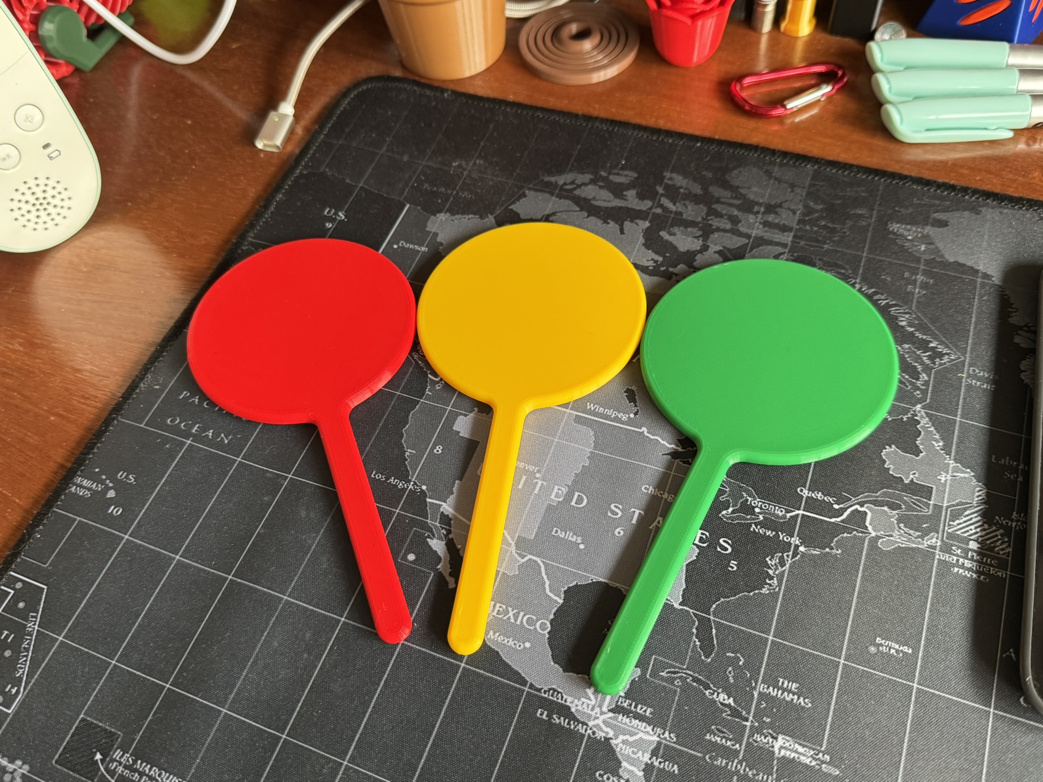 Traffic lights popsicle