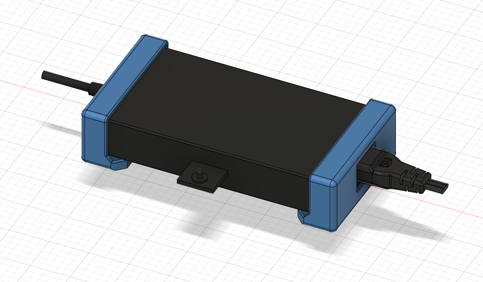 DELL 130 W AC adapter screw mount holder