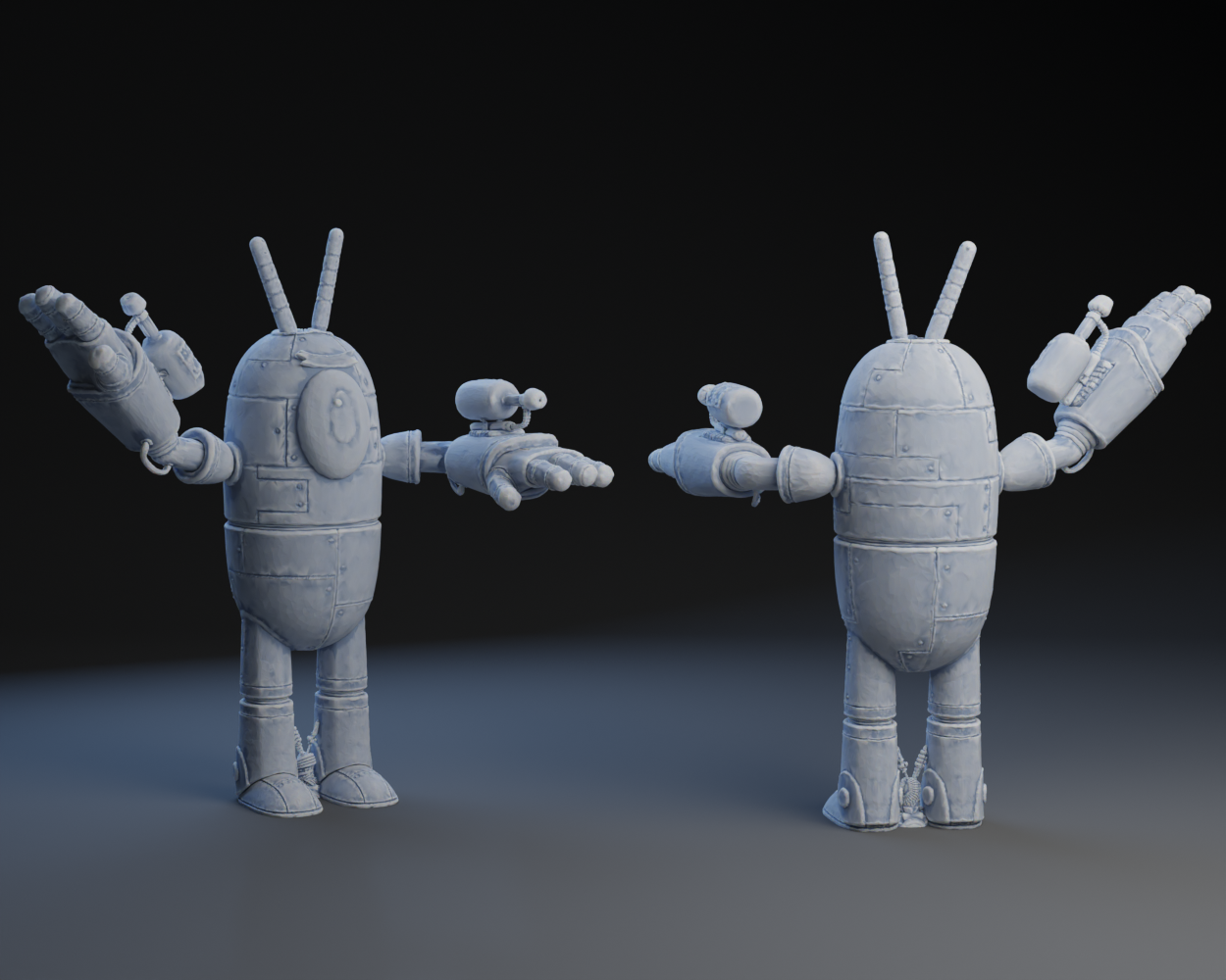 Mech Plankton : SpongeBob