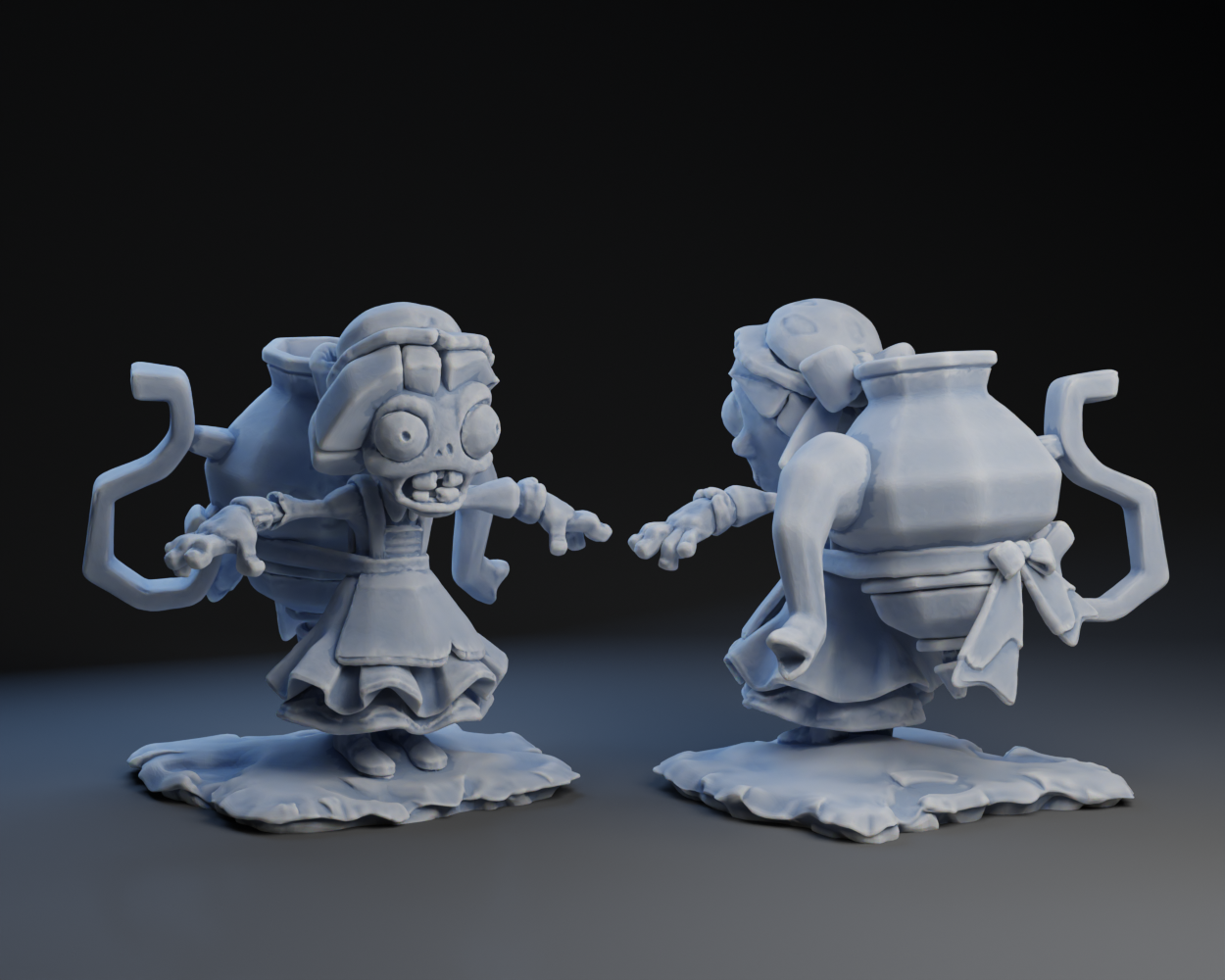 Tea Kettle Zombie : Plants vs Zombies