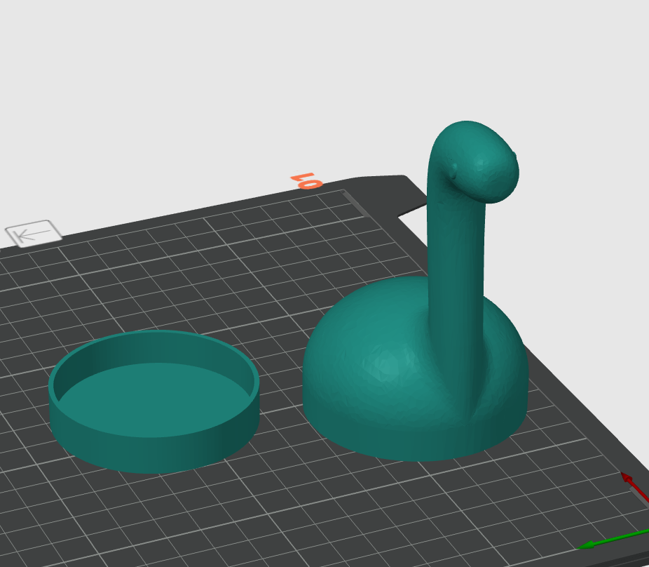 Hair tie dinosaur with storing from thingivese 2k downloads!! bringing it to printables!! NO SUPPORTS ALSO FOR DECORACTION