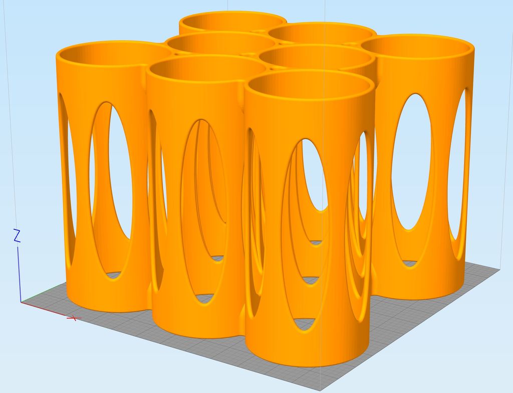 Minimalist Wine Rack by Marko | Download free STL model | Printables.com