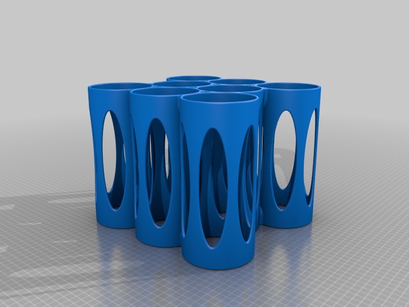 Minimalist Wine Rack by Marko | Download free STL model | Printables.com