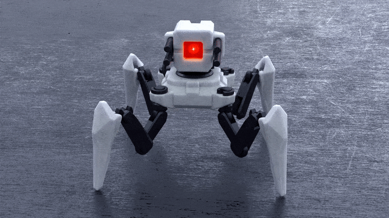 Miniatura 3 do modelo 3D Sci-Fi Robot Sentry Mech