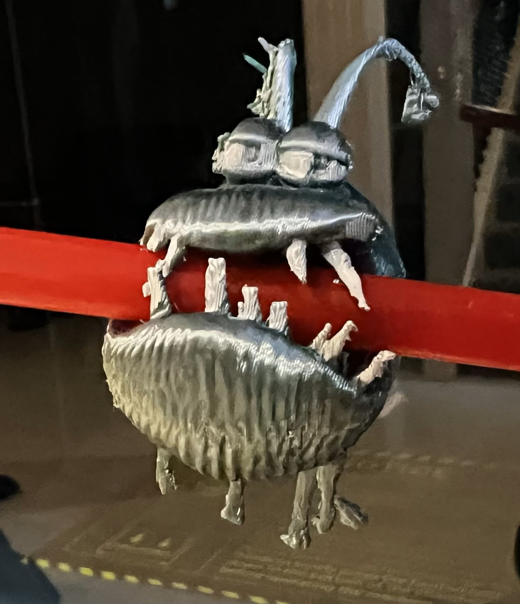 Kyle Gru Pencil/Straw ornament - from "Despicable Me"