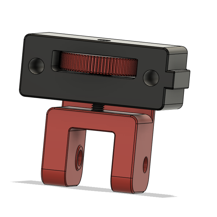 Voron 2.4 tool-free z-belt tensioner pinned mod by