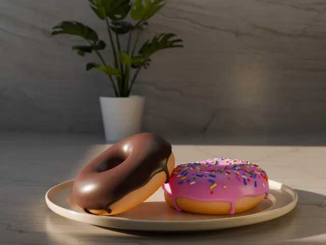 Plain or Sprinkle Donut