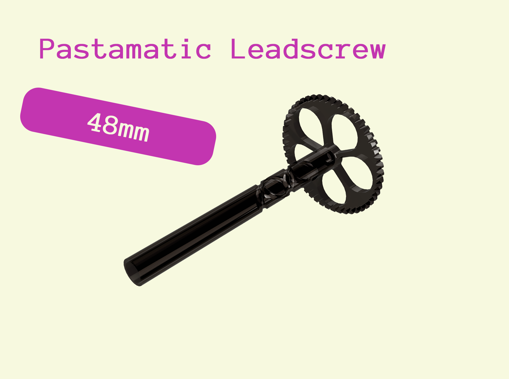 48mm Pastamatic Leadscrew