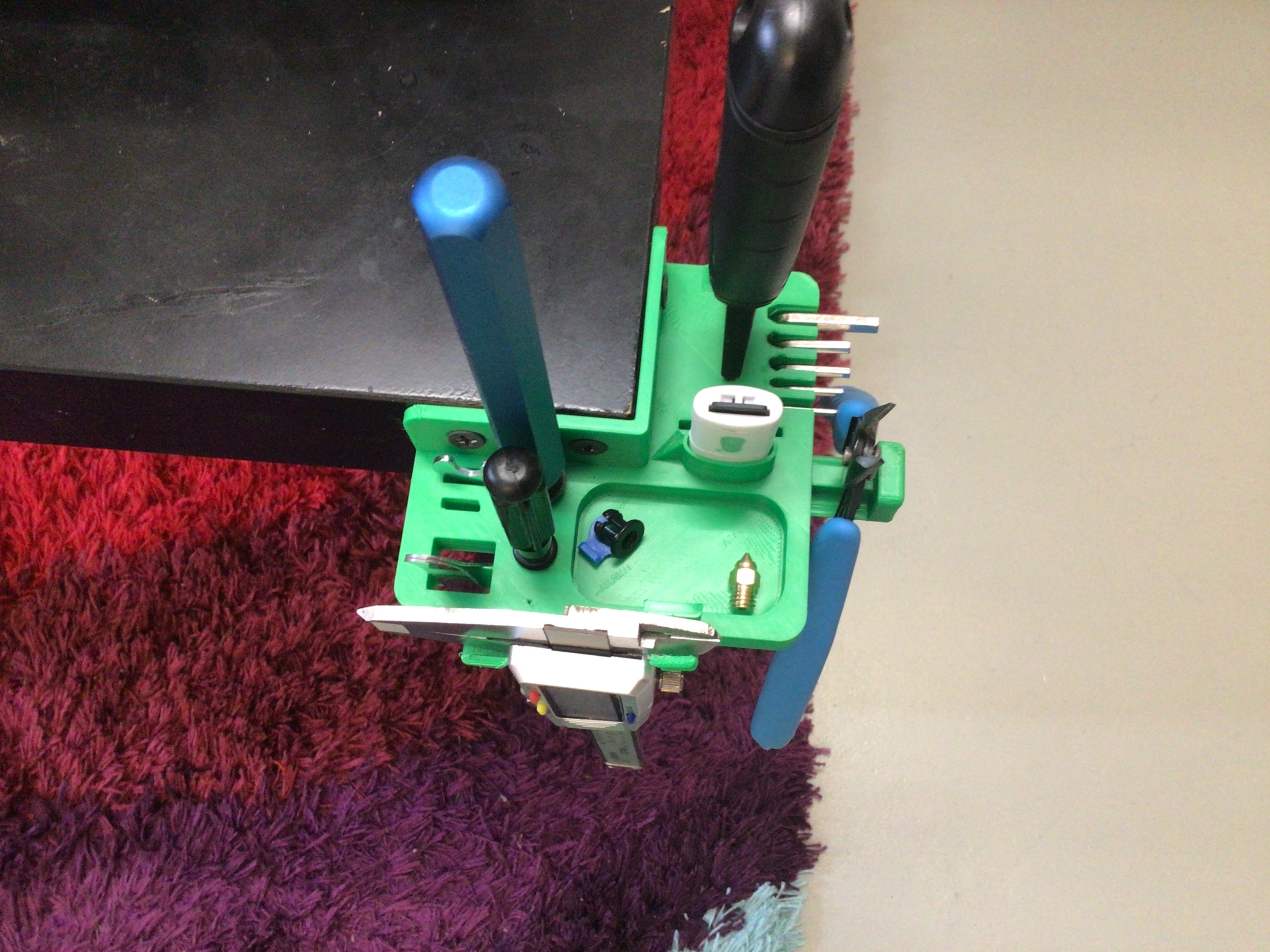 LACK Tool holder with Caliper Hanger, USB Slot and 5 Hex Key Slots