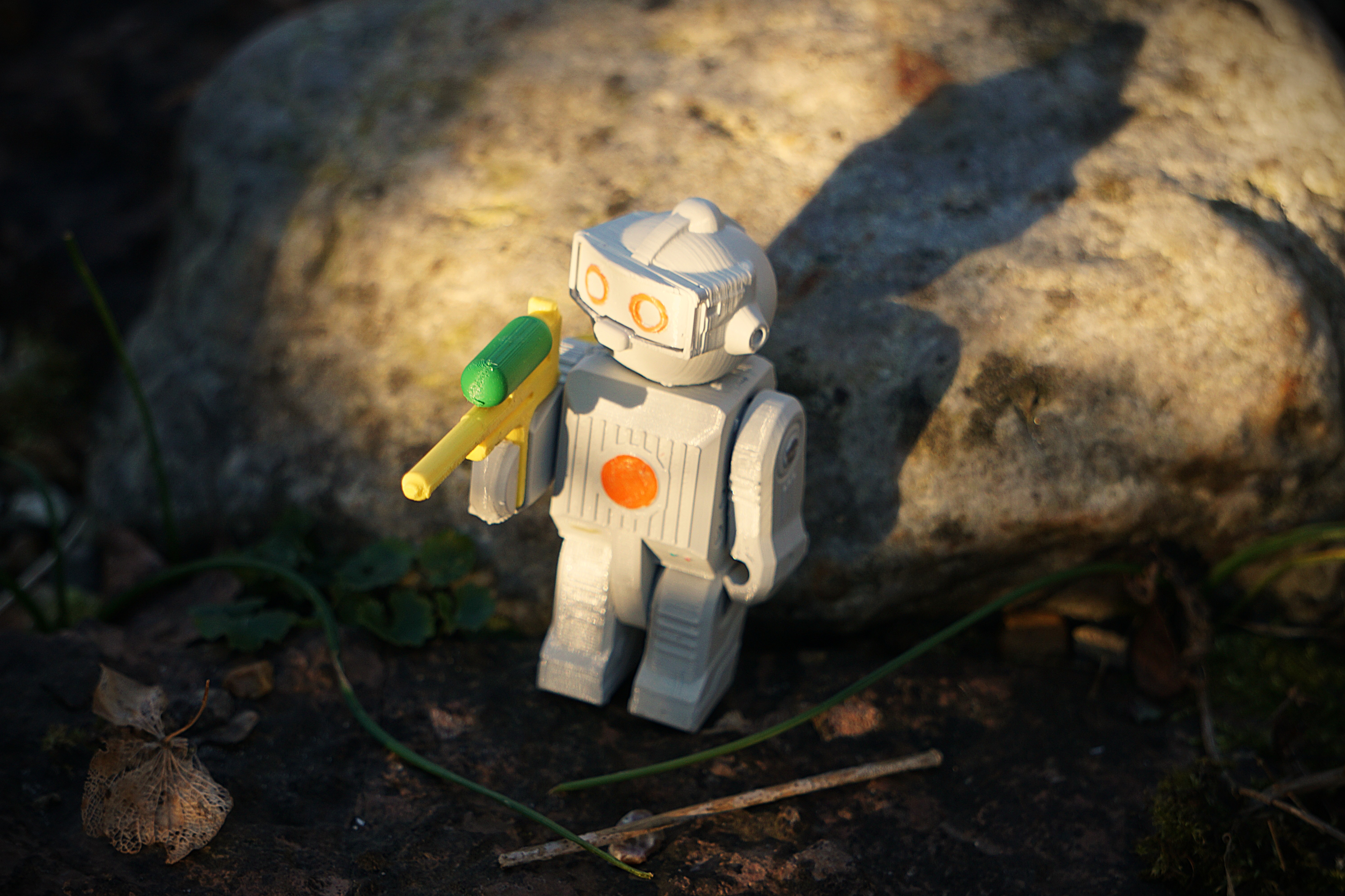 Retro Robot - Water gun accessory