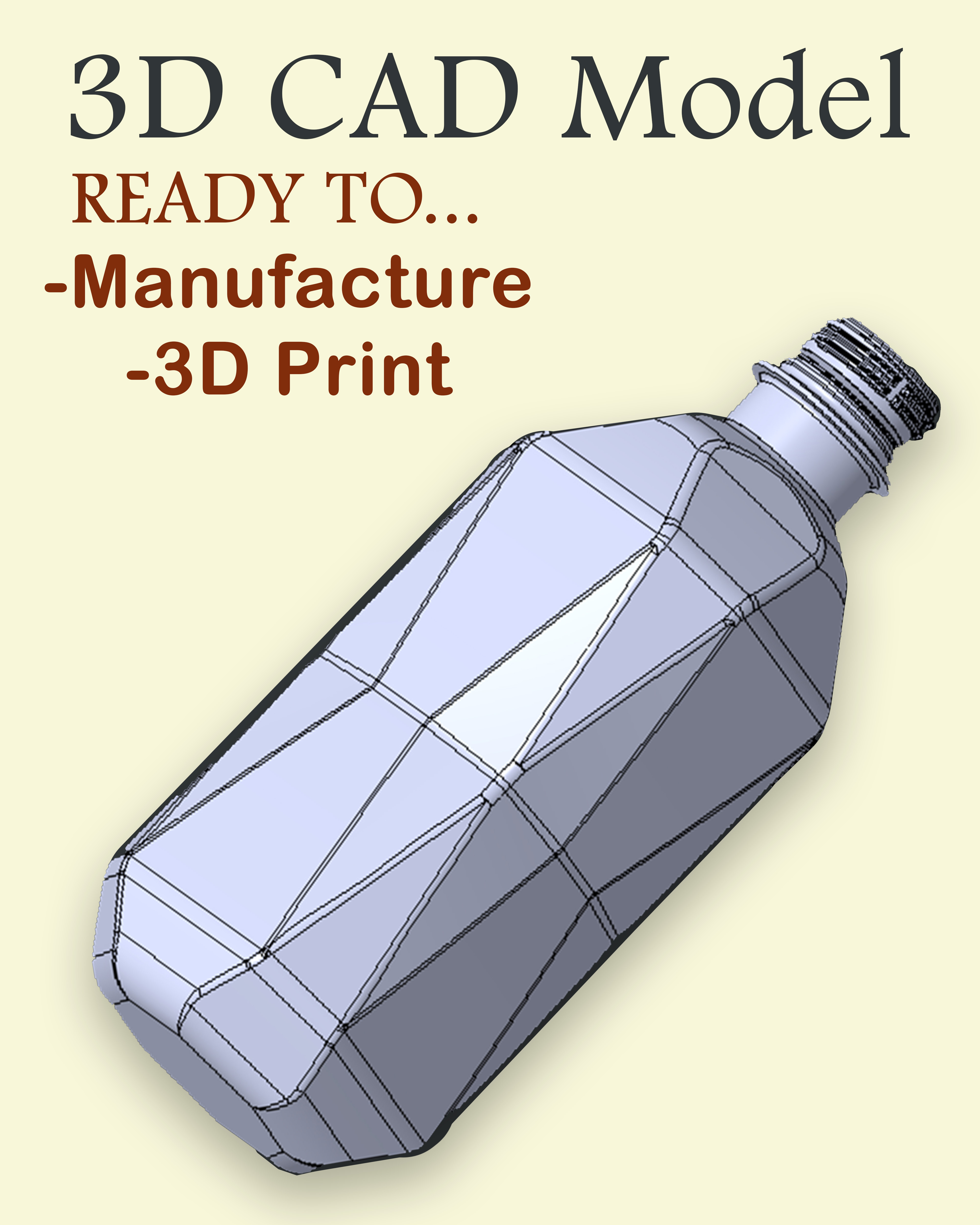 Readymade Bottle Design for Molding