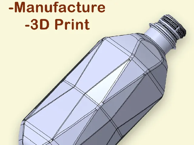 Readymade Bottle Design for Molding