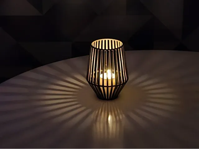 Billie Joe, a modern tea light decorative lamp