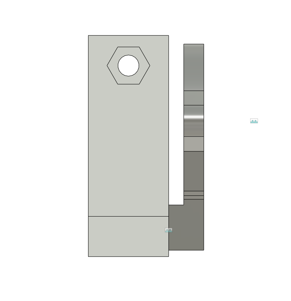 FFBeast direct drive encoder mount.