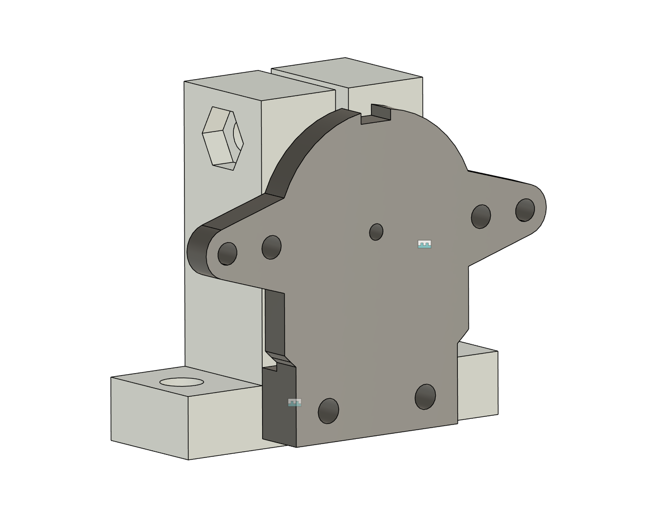 FFBeast direct drive encoder mount. — miniatura 2