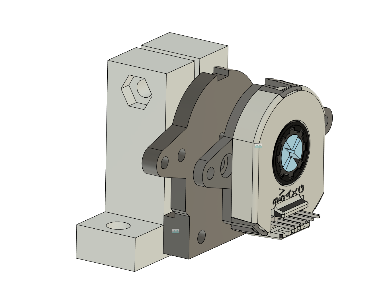 FFBeast direct drive encoder mount. — miniatura 3