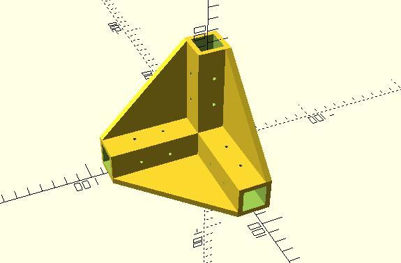 extrusion/tube corner connector