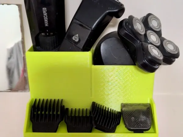 Bath & Shower Caddy - Manscape Razor Holder