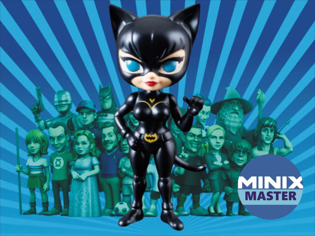 cat woman minix figure