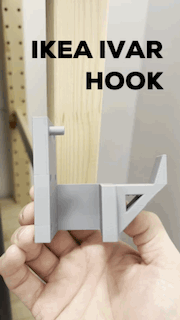 IKEA IVAR Hook