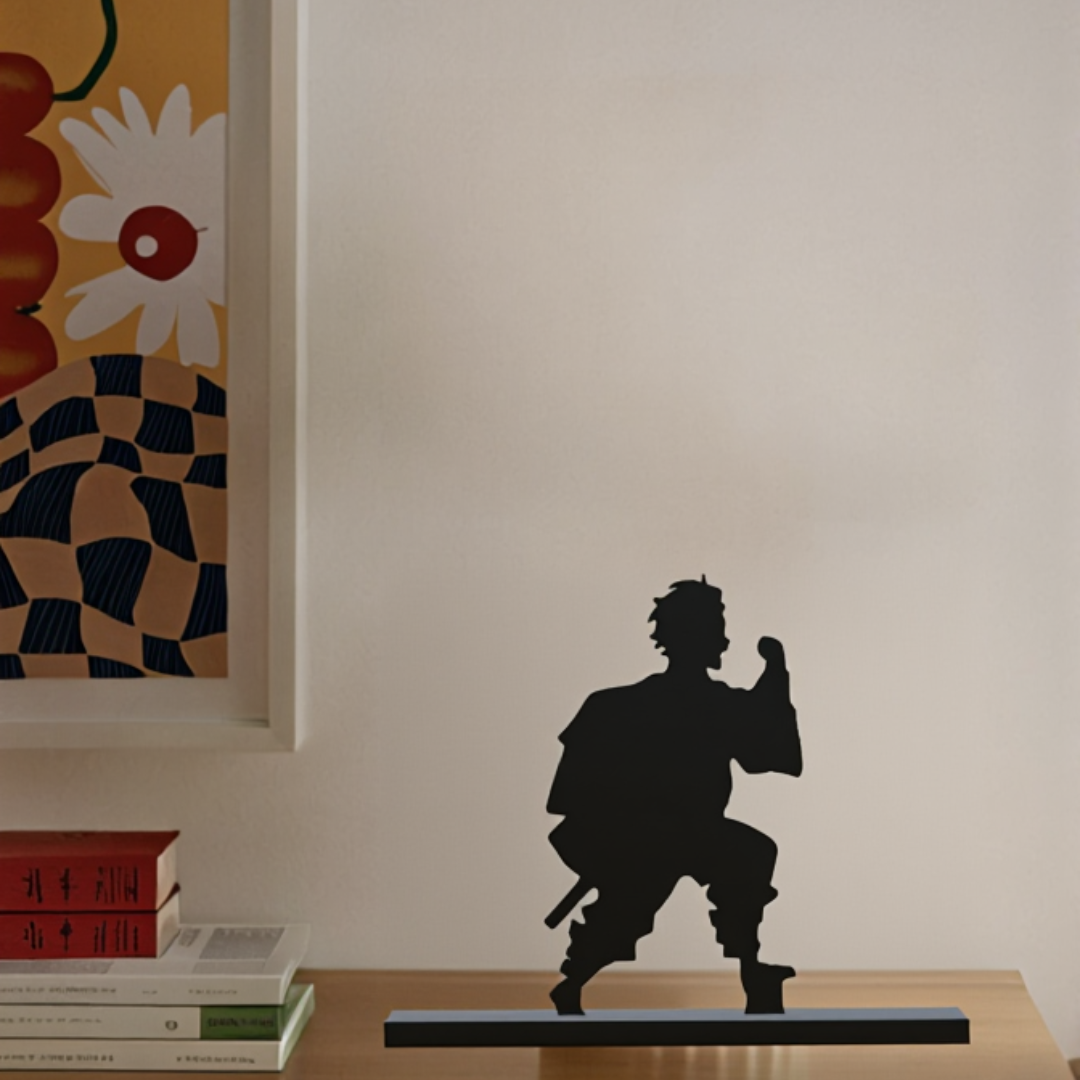 Tanjiro Kamado 3D print Silhouette 86