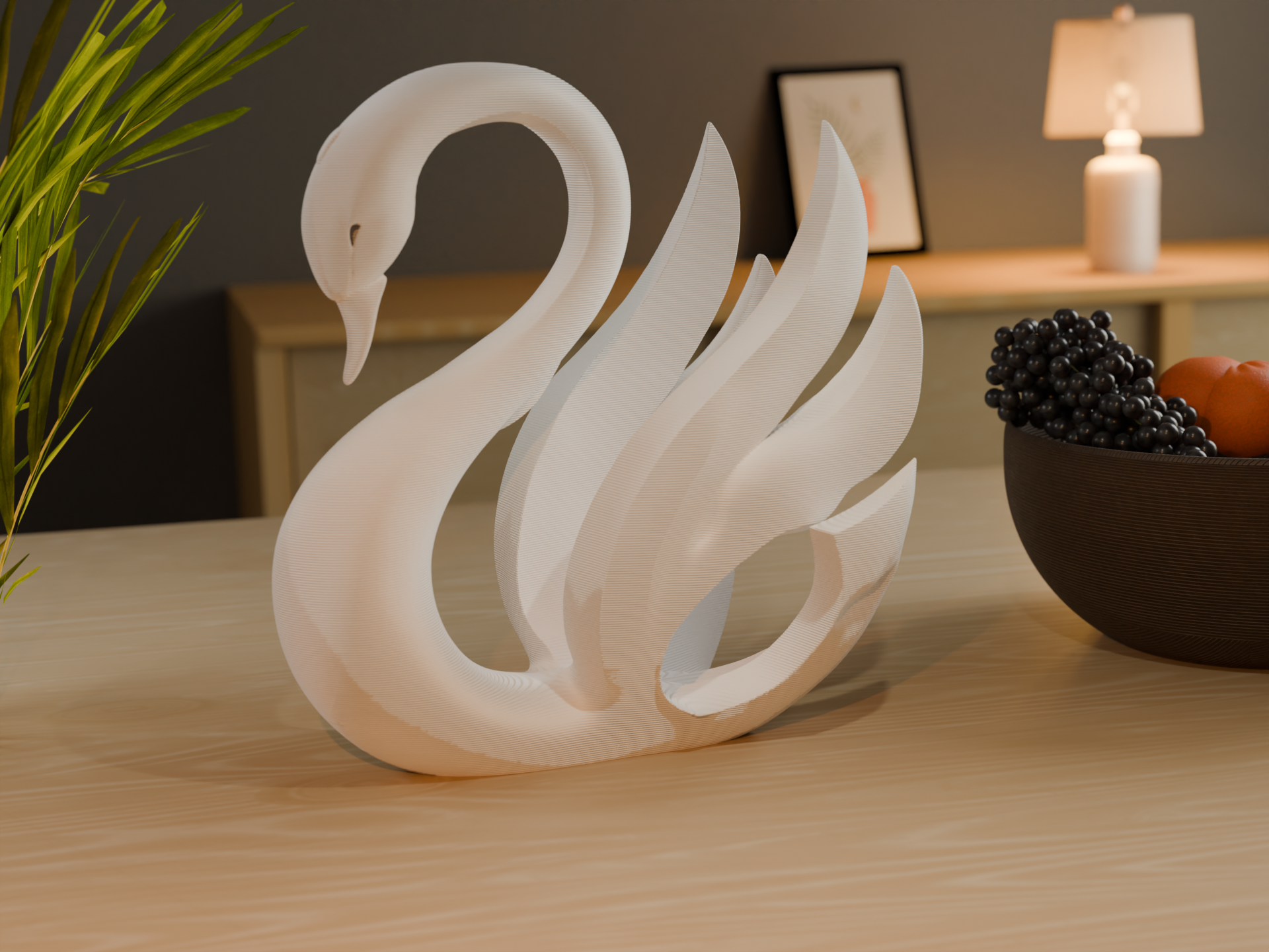 Swan Figurine