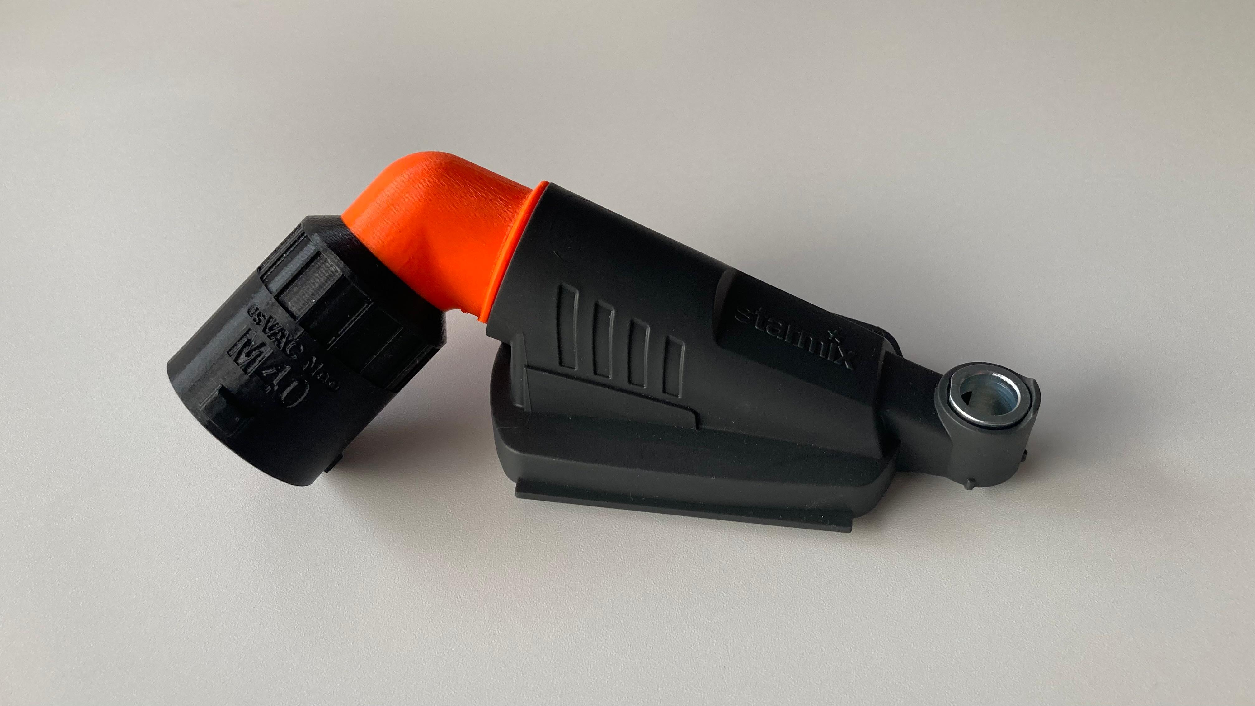 Festool, osVac, Dyson adapter to drilling dust nozzle Starmix Bohrfixx, Metabo DDE 14 and D 27-BSD