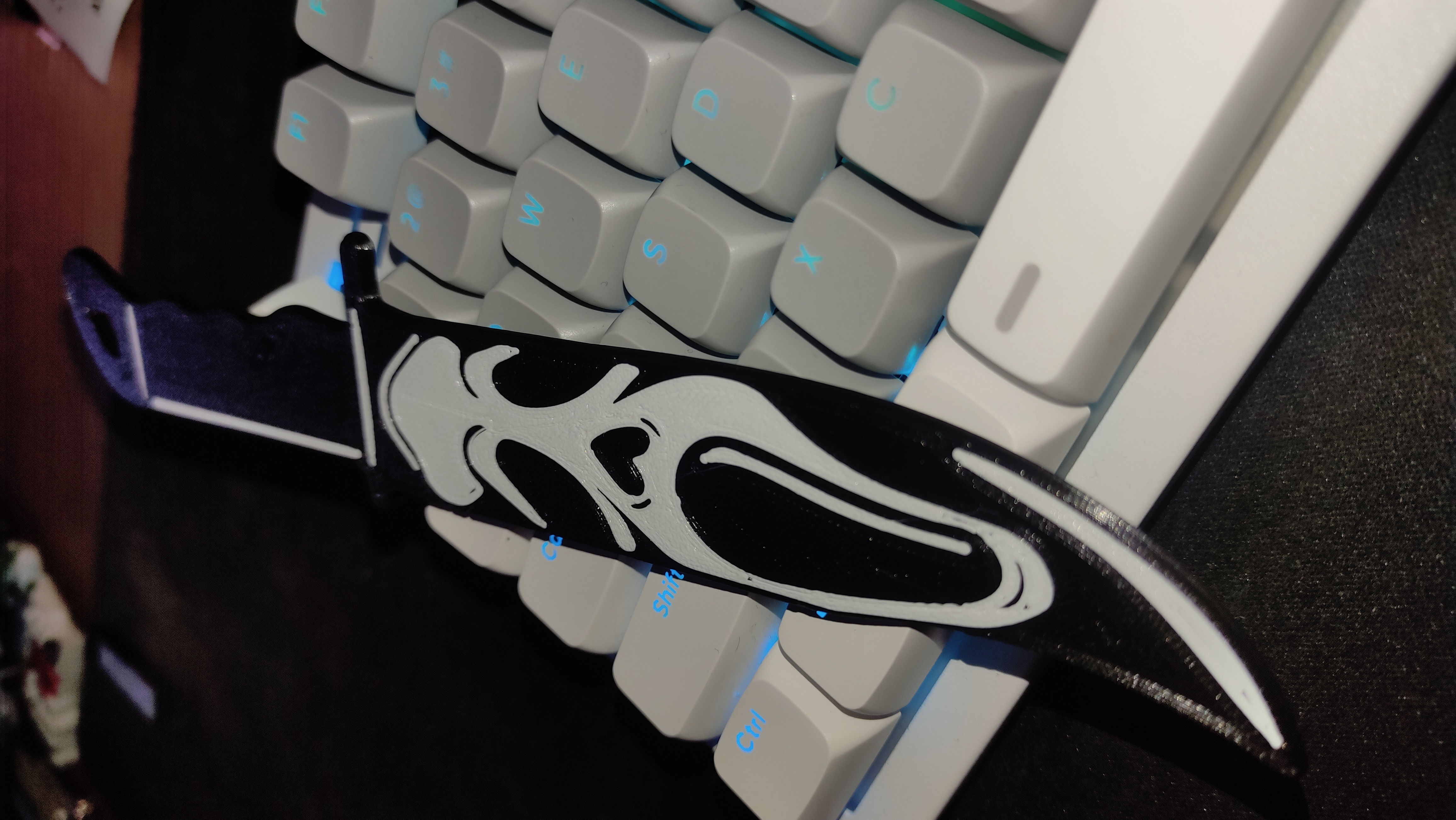 Scream Bookmark | Haloween Decor for Single-color Printer