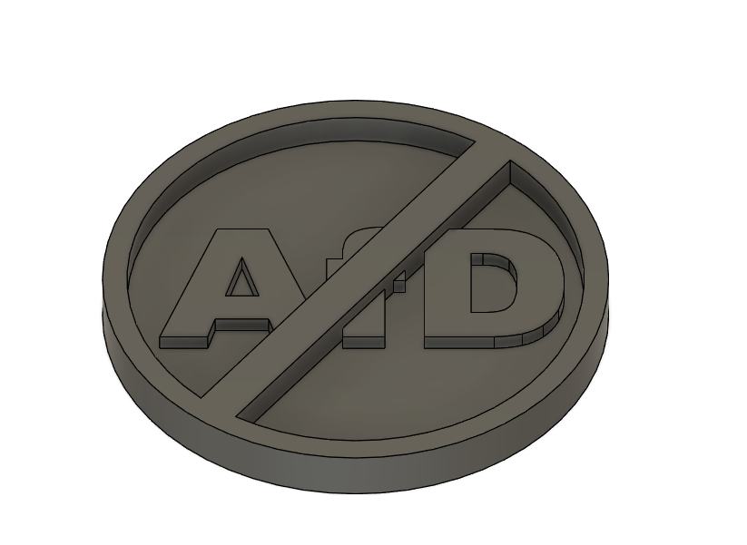 Anti AfD Einkaufschip
