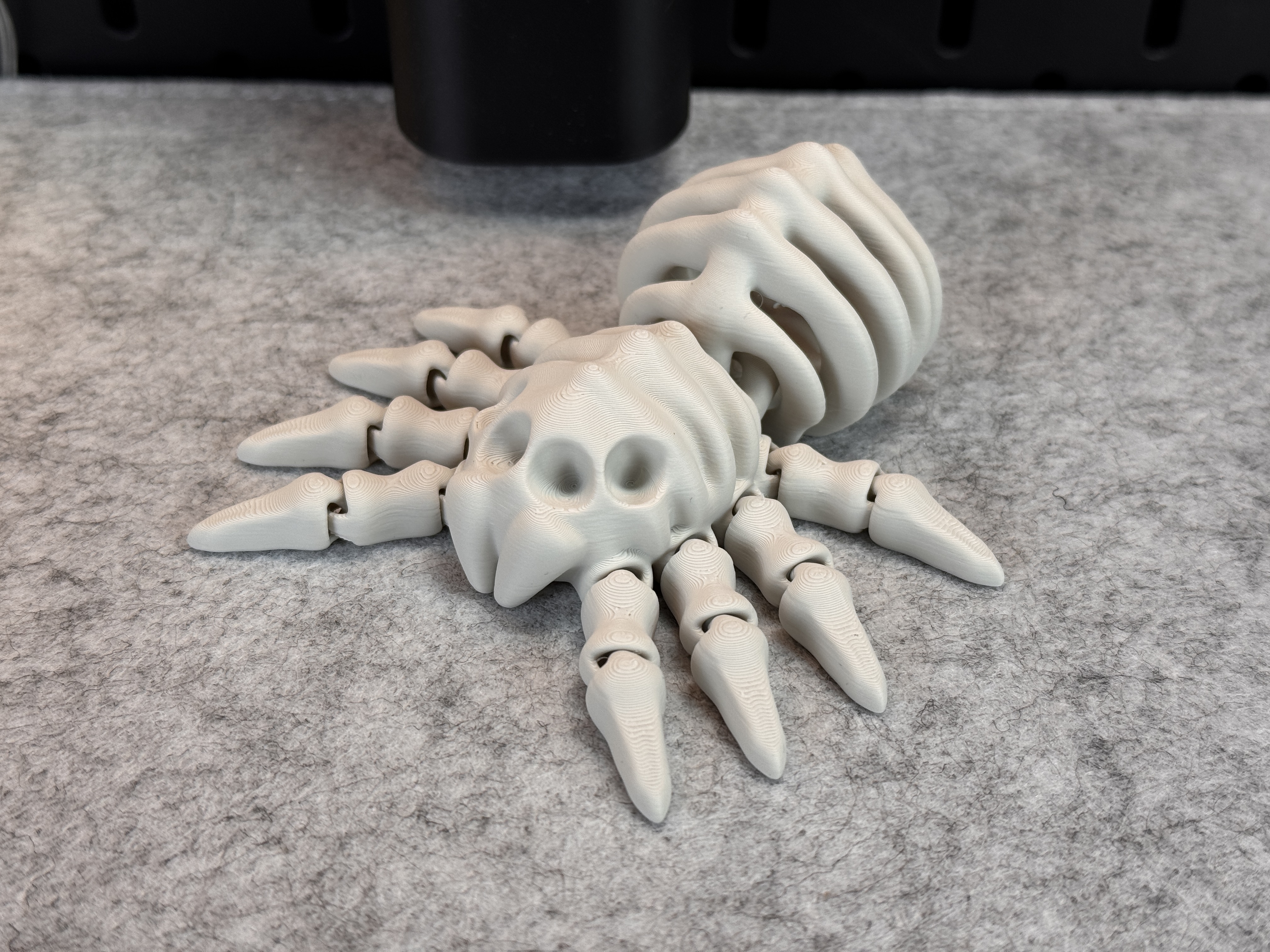 Miniatura 7 do modelo 3D Flexi Skeleton Spider V2