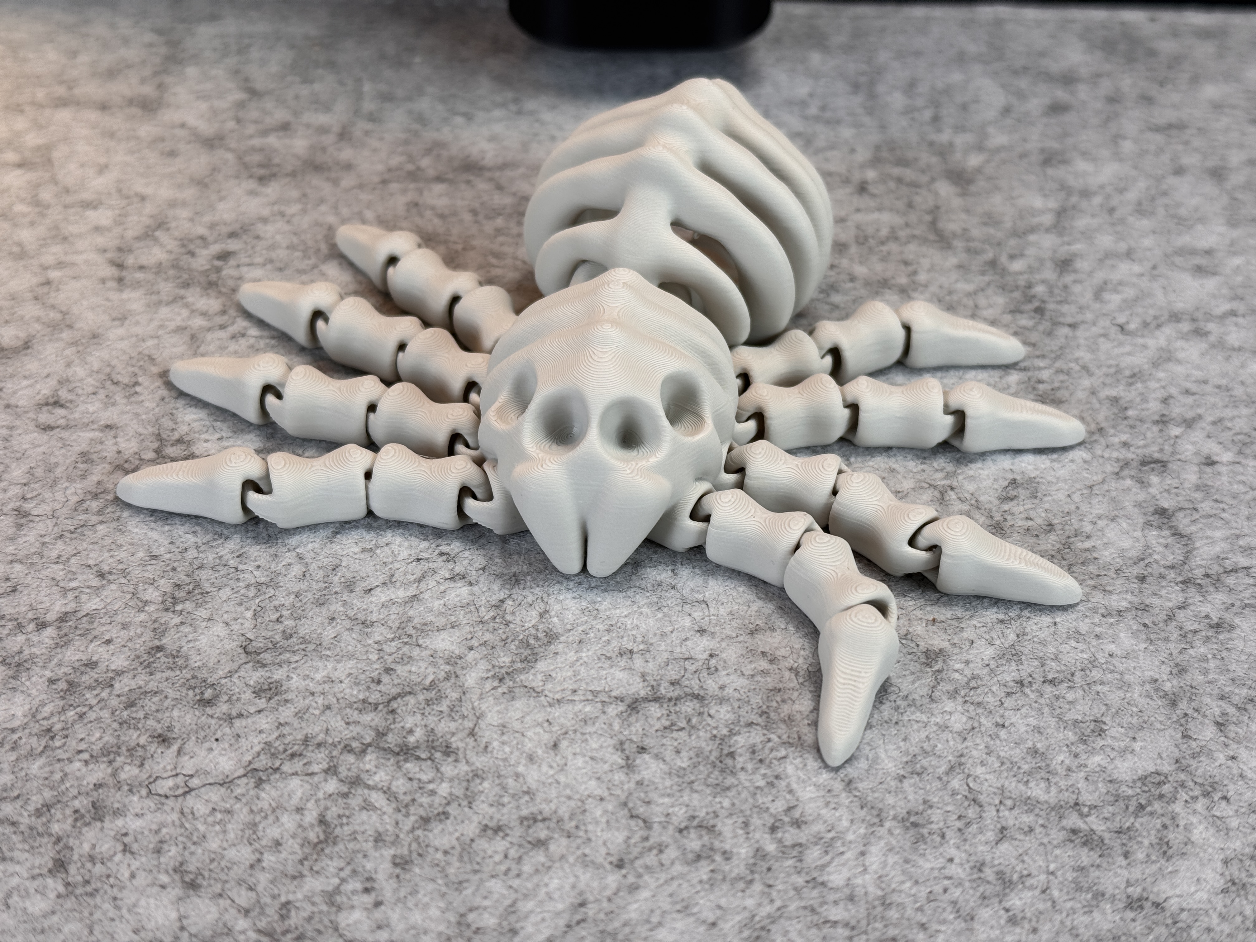 Miniatura 9 do modelo 3D Flexi Skeleton Spider V2