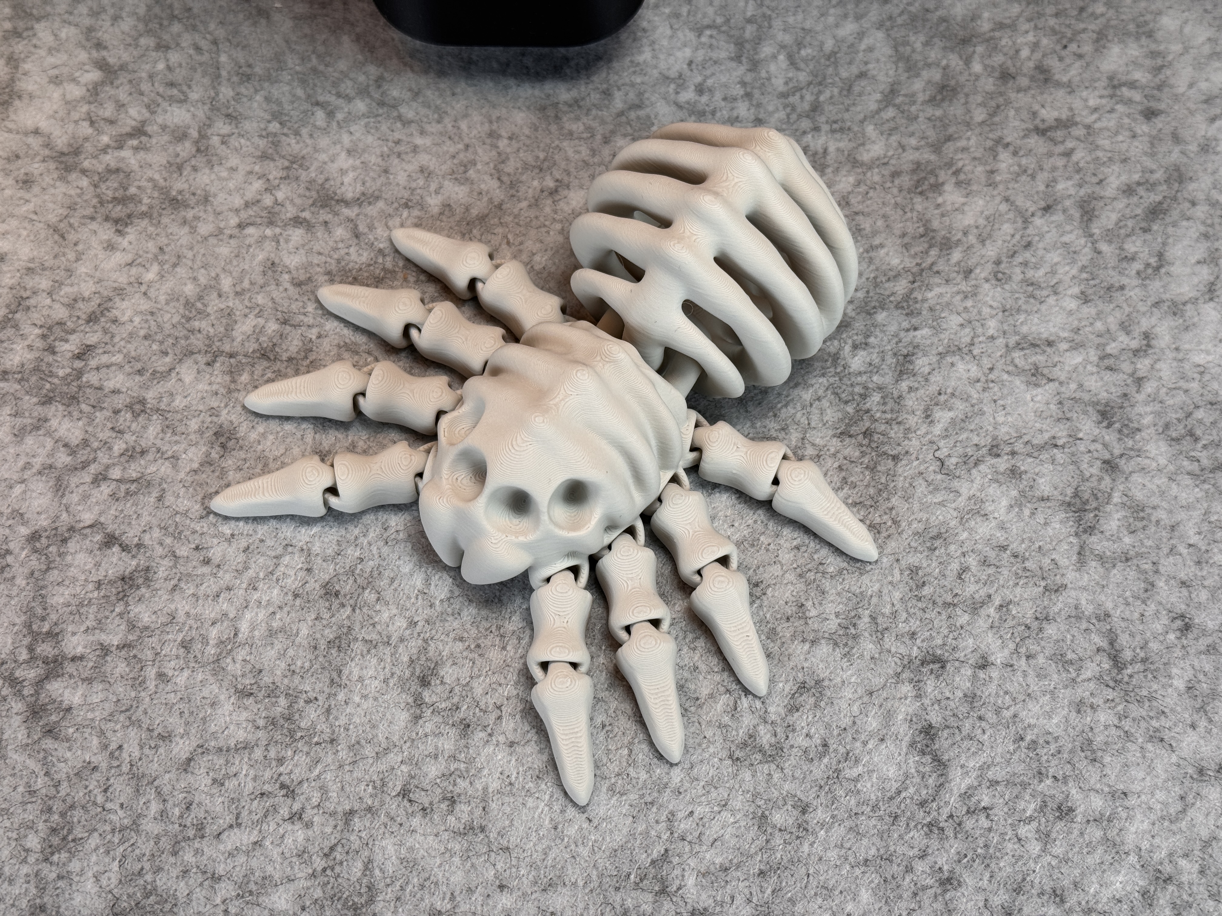 Miniatura 8 do modelo 3D Flexi Skeleton Spider V2