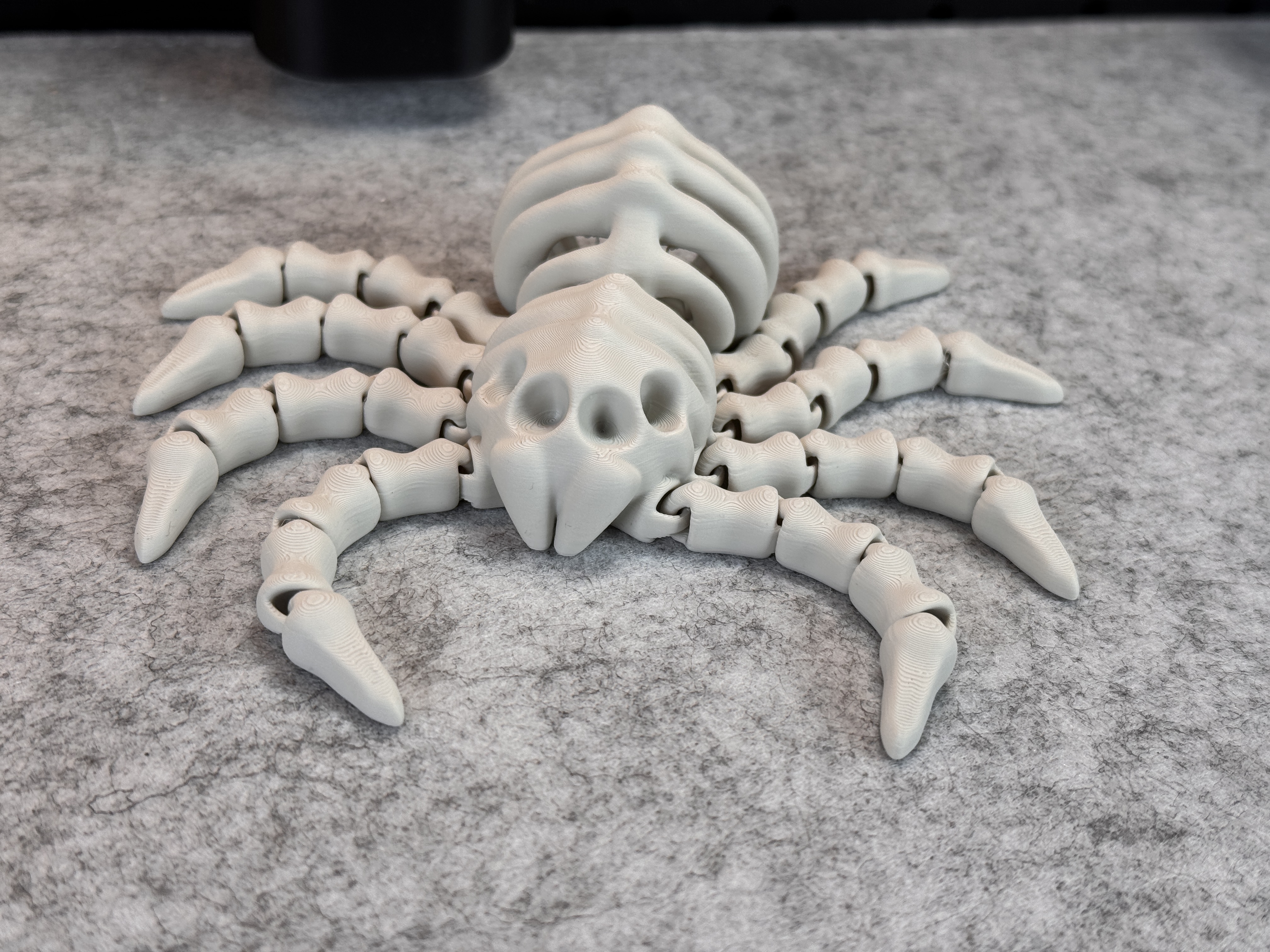Miniatura 11 do modelo 3D Flexi Skeleton Spider V2