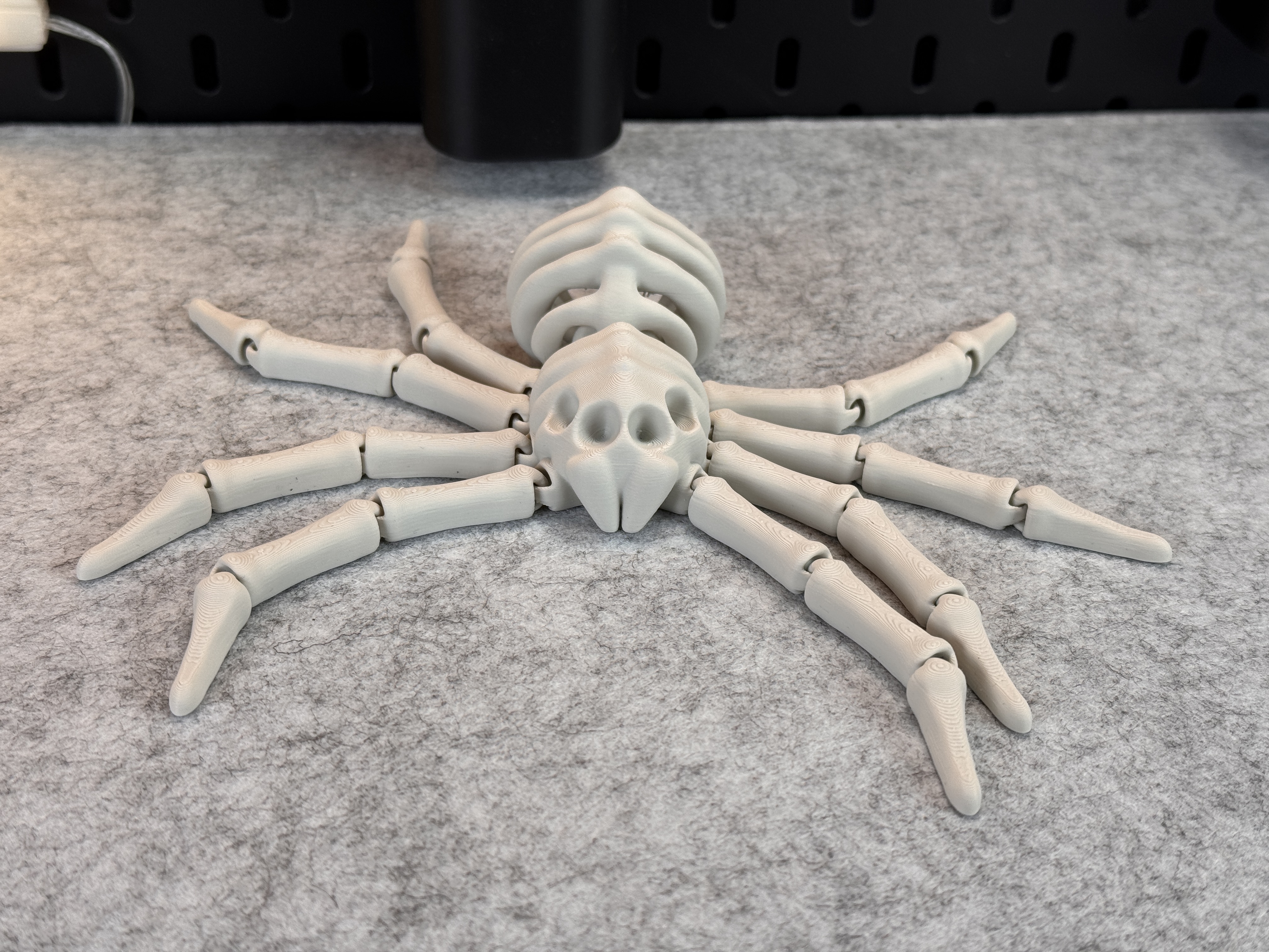Miniatura 13 do modelo 3D Flexi Skeleton Spider V2