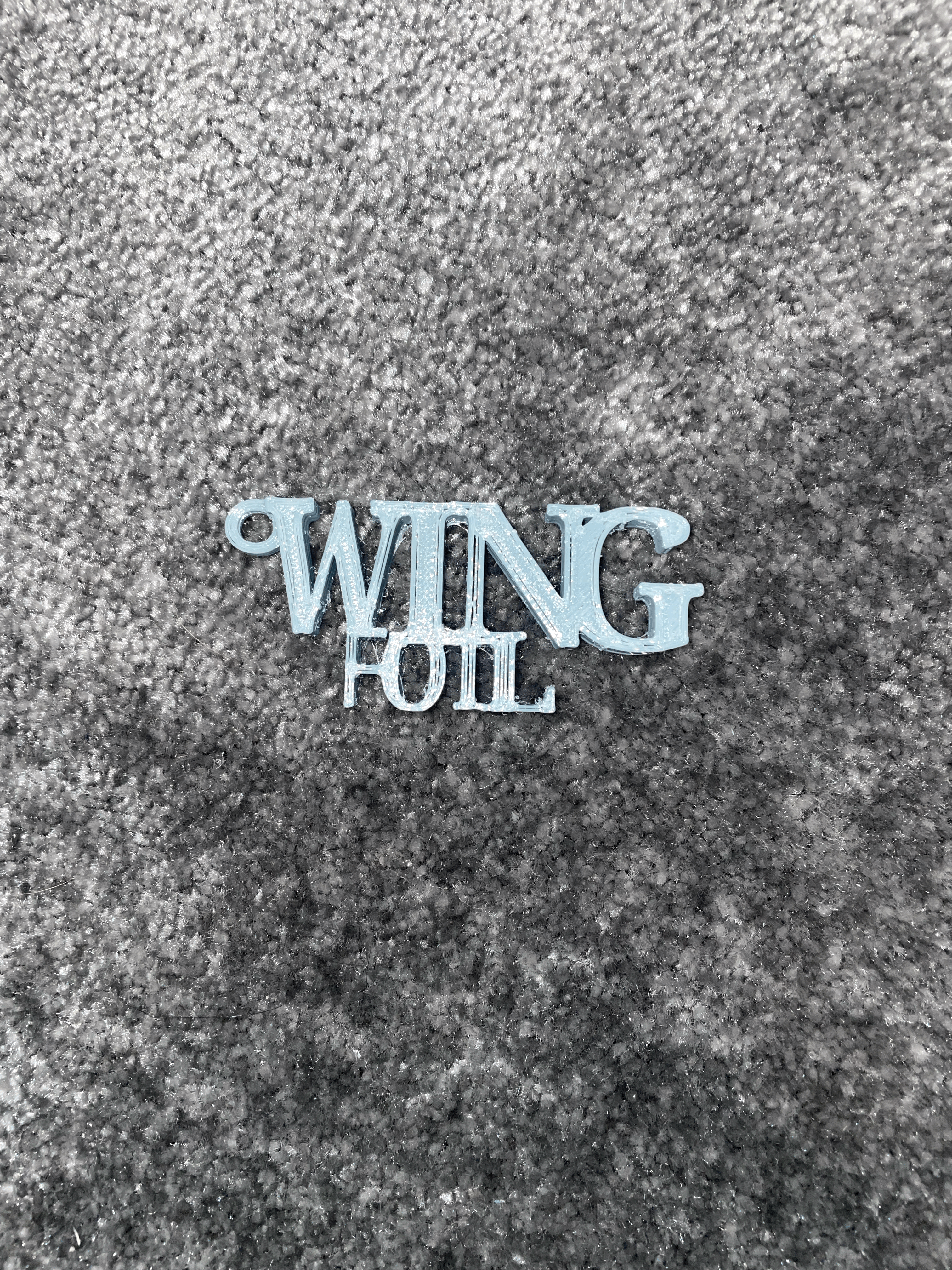 wing foil klíčenka