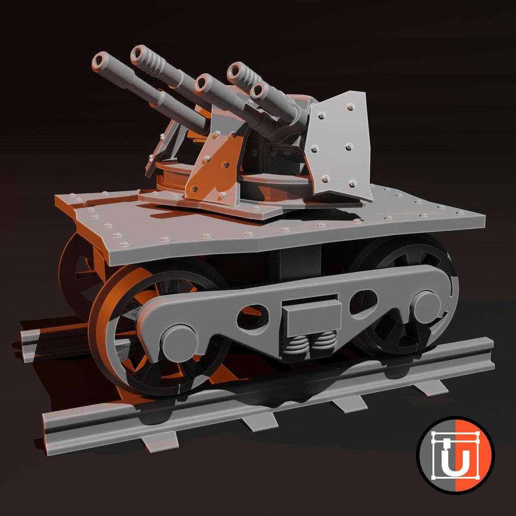 Basic Rail System for 28mm Wargaming — thumbnail 2
