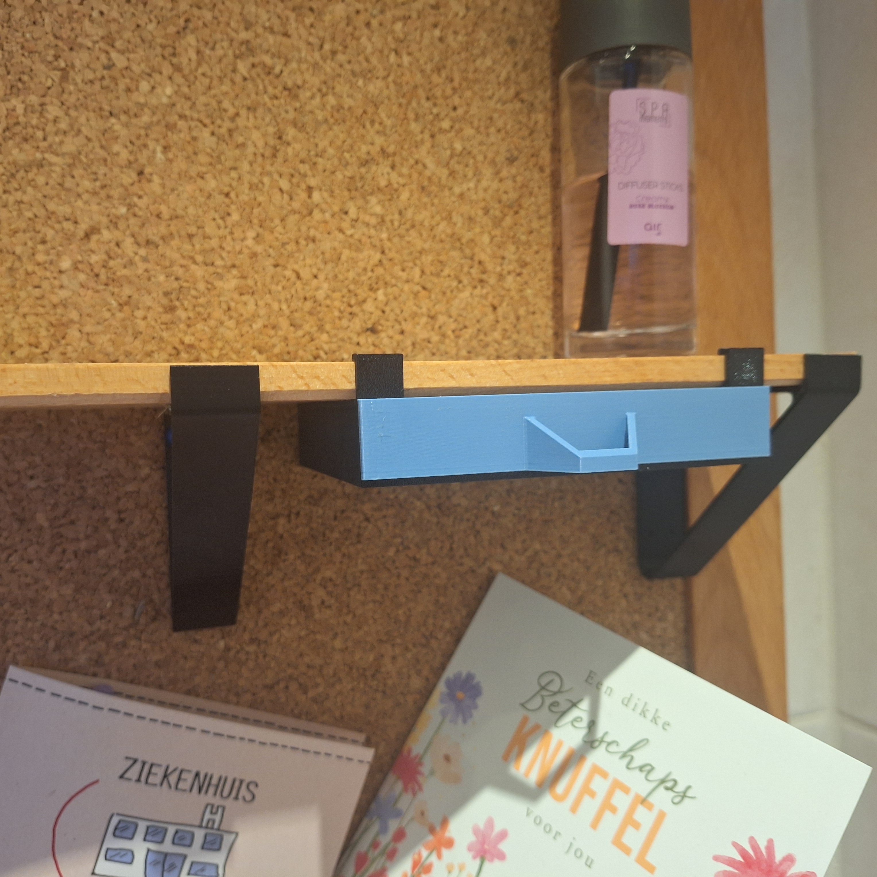 pinboard shelf drawer