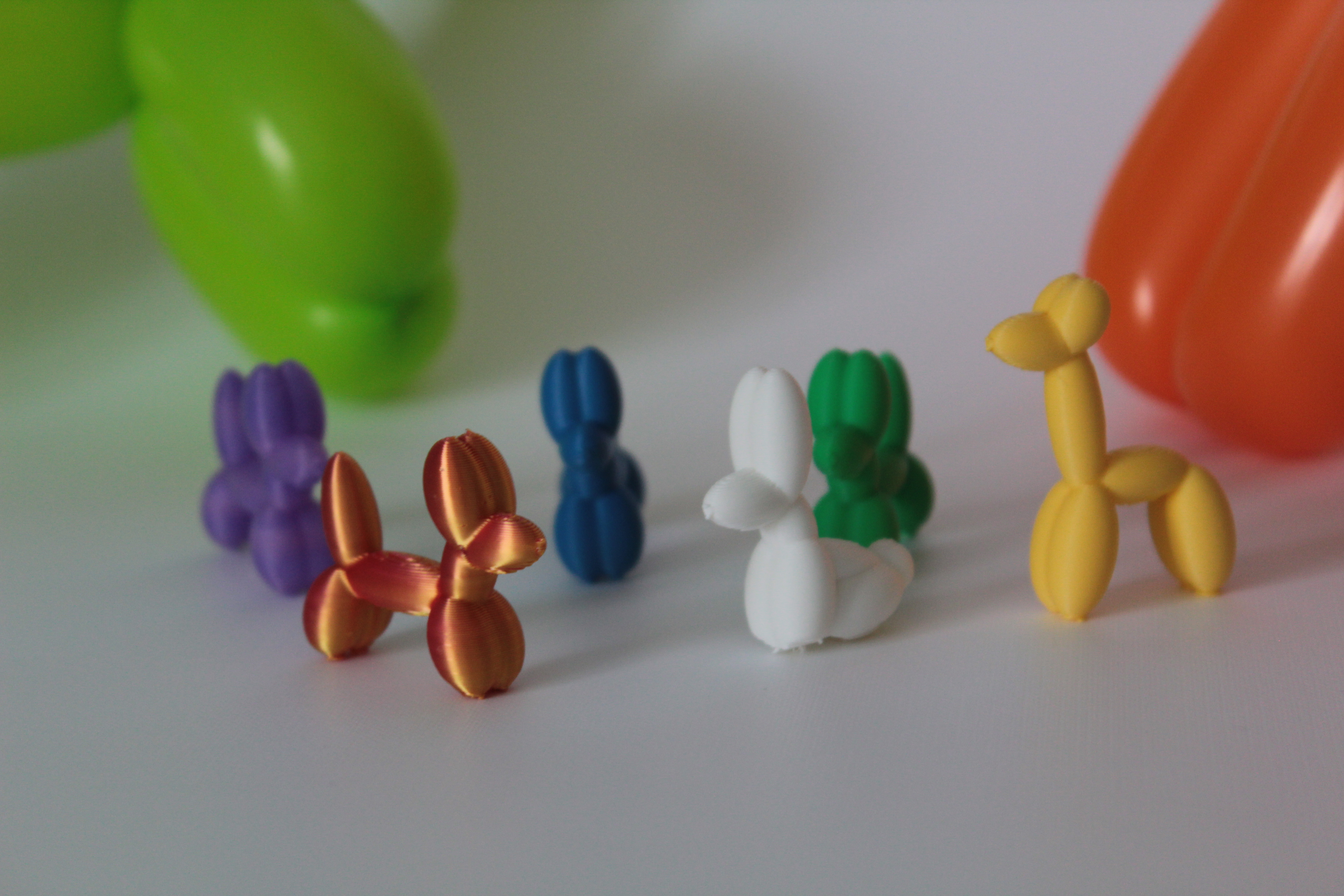 Miniature Balloon Animals - Print in Place