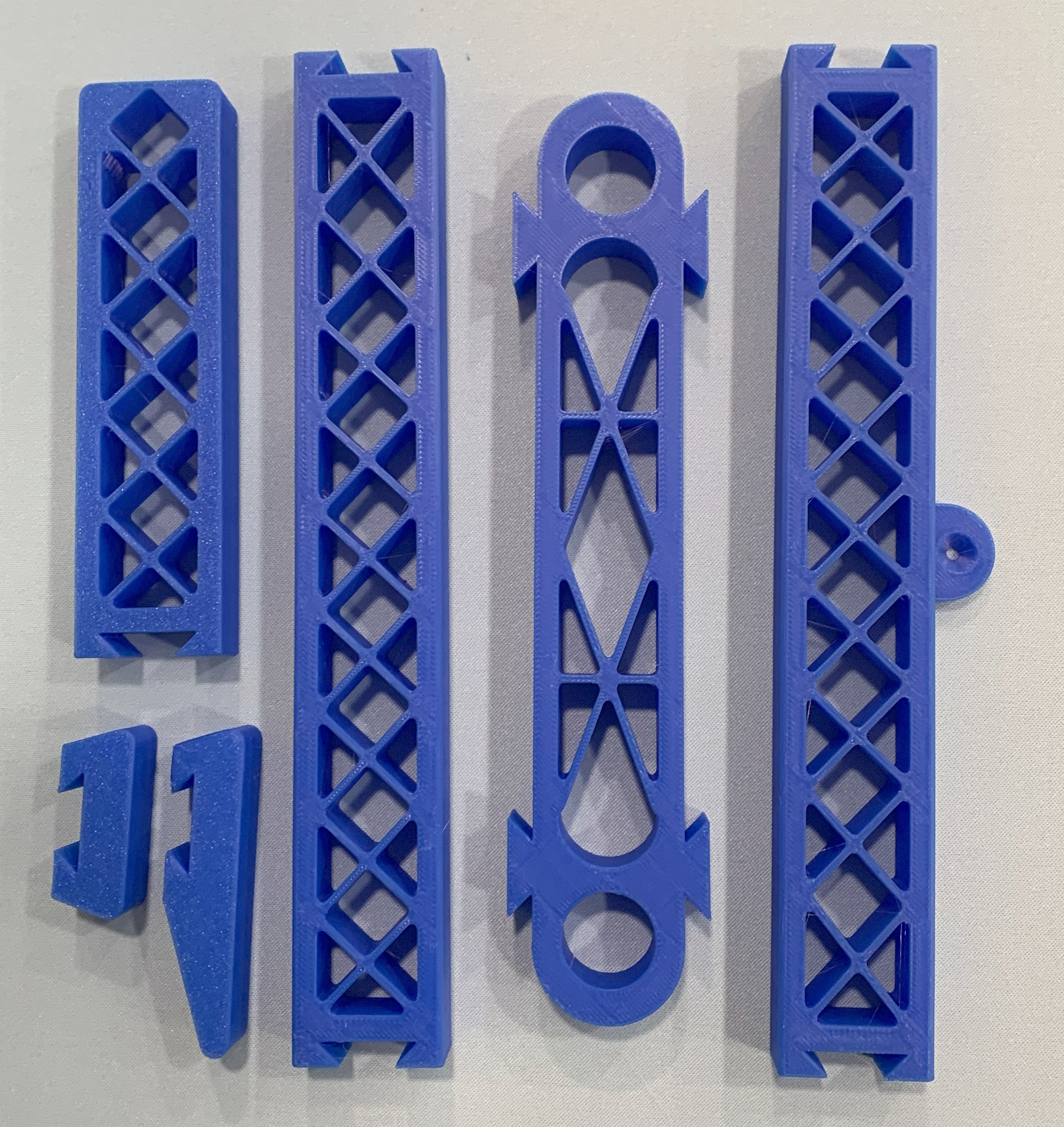 Modular Expandable Filament Storage Rack (1/2" EMT bars) — thumbnail 2