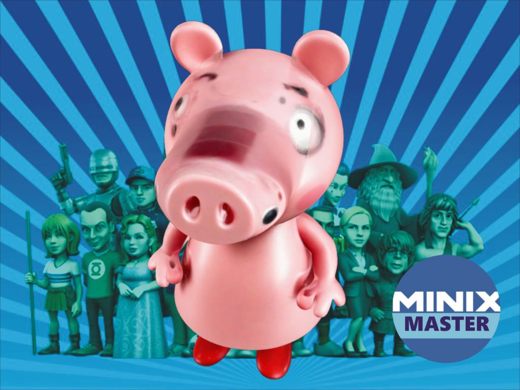 peppa pig minix figure