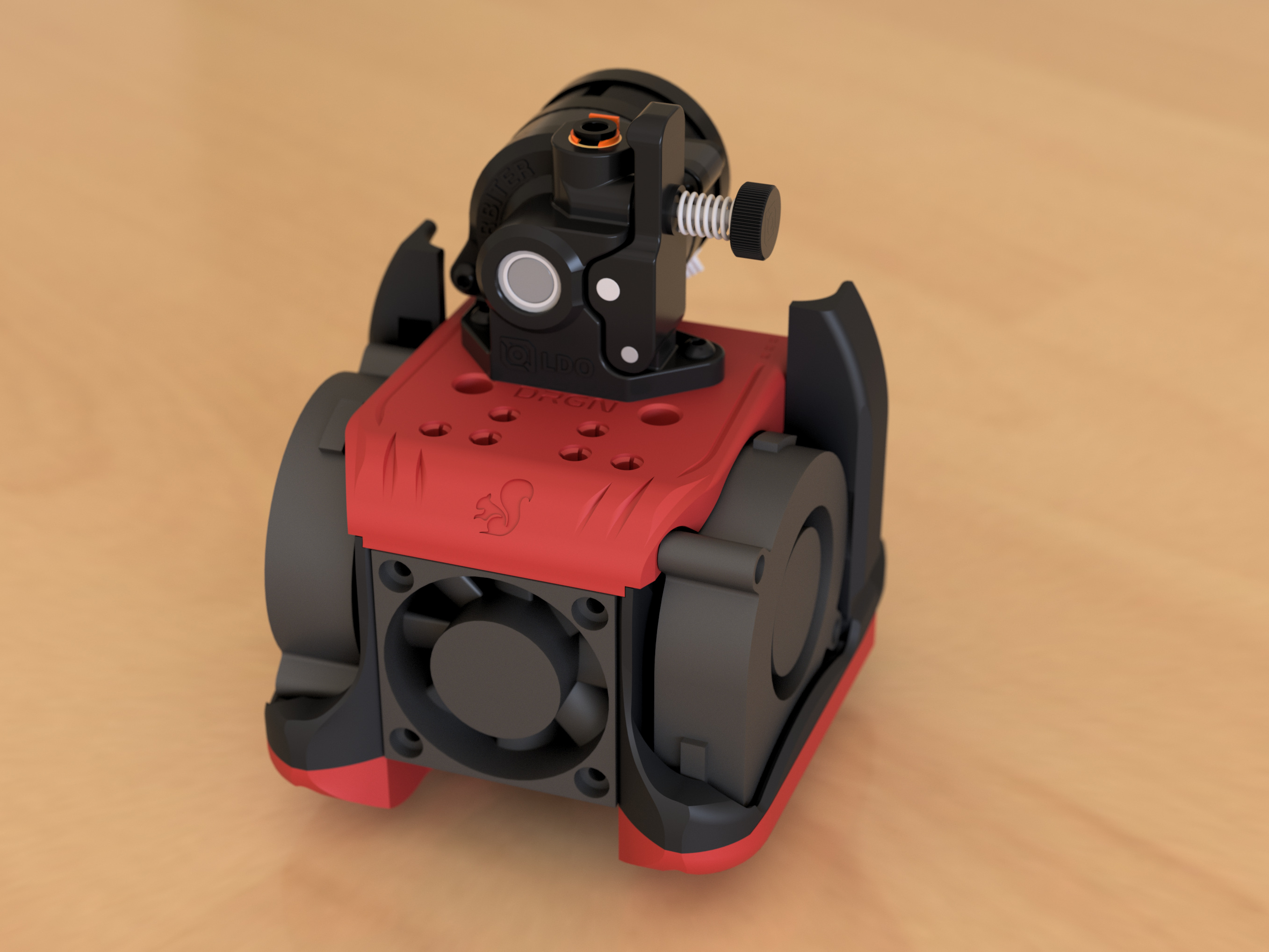 ApolloLander - dual 5015 fans
