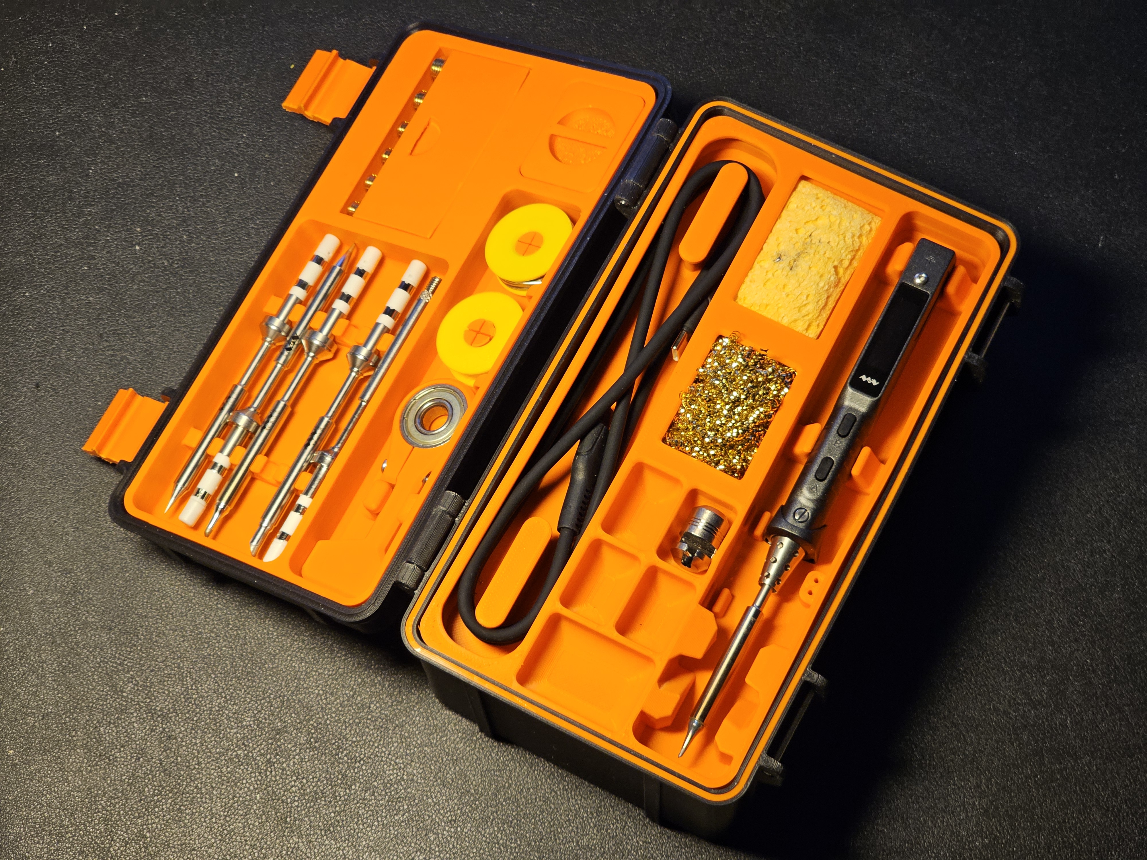 CNCKitchen inserts tips for TS101 all in one storage box