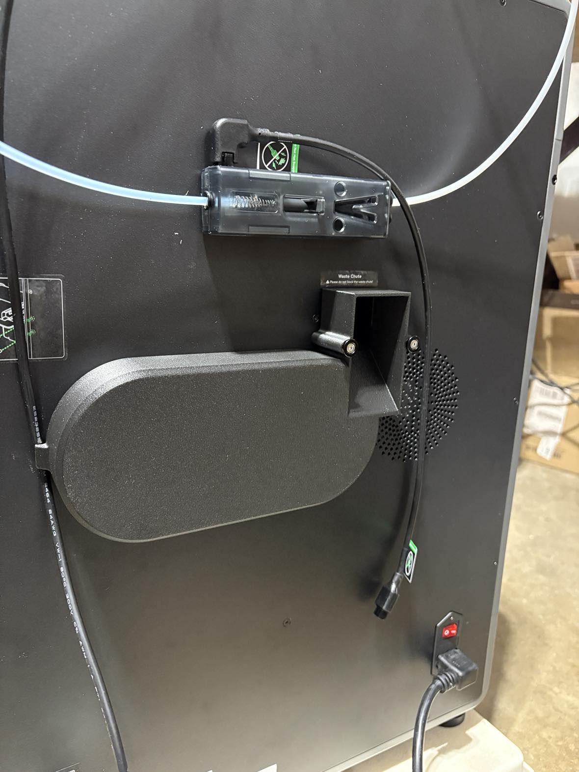Creality K2 Plus Chamber Heater Recirc Mod