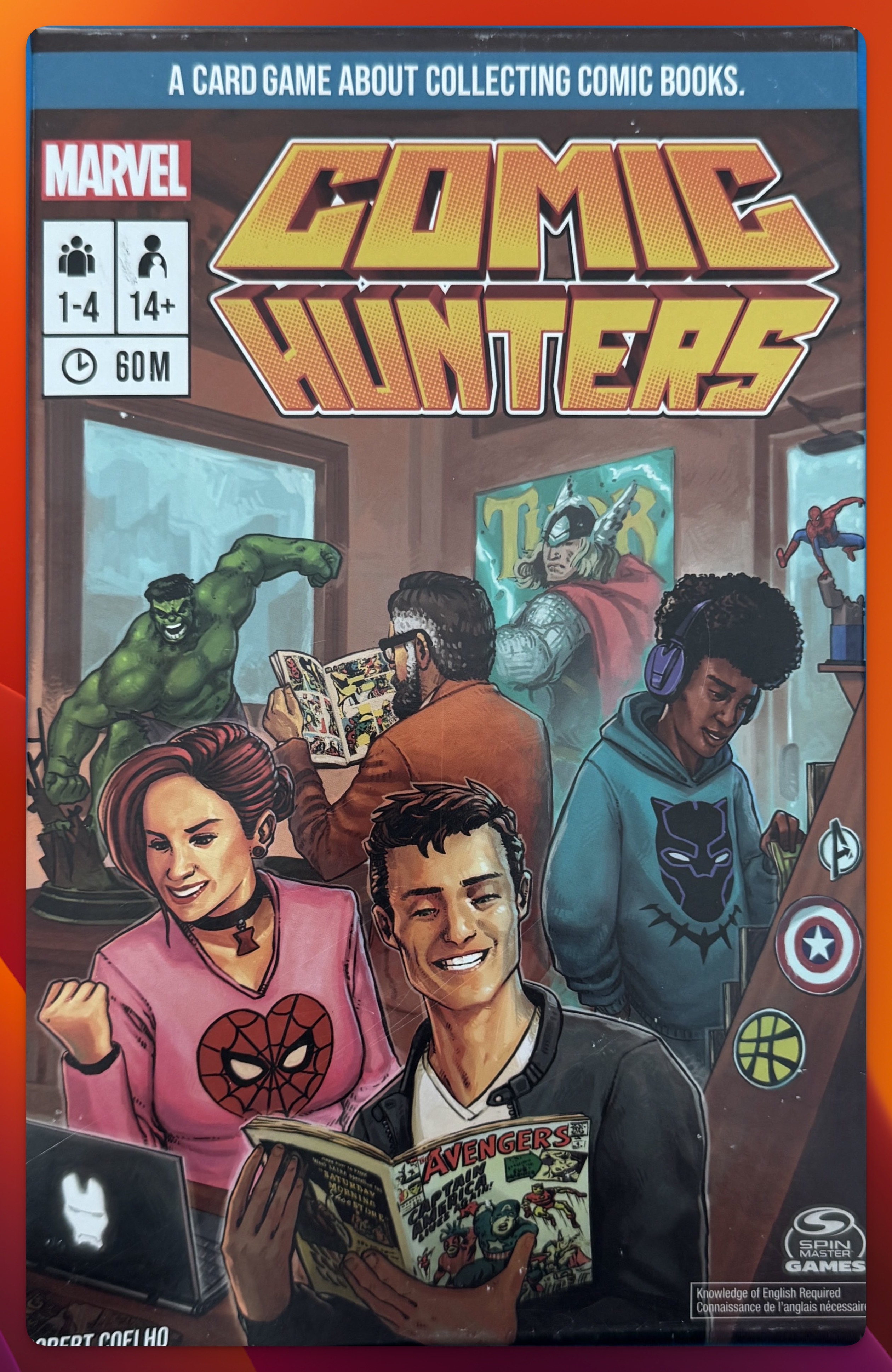 Comic Hunter Board Game Insert (AMS-Multi Colored)