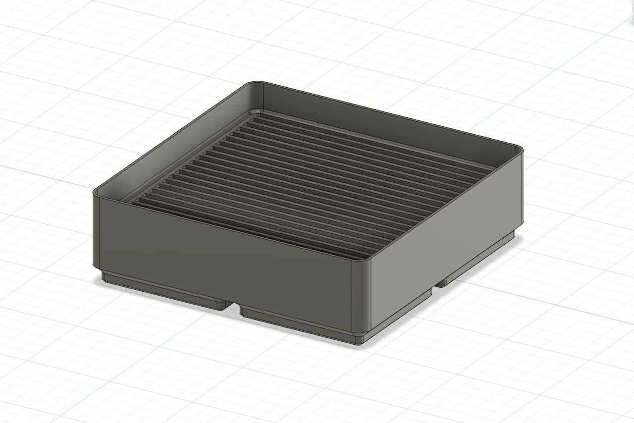 Gridfinity Bin for 76mm Filament Color Swatches