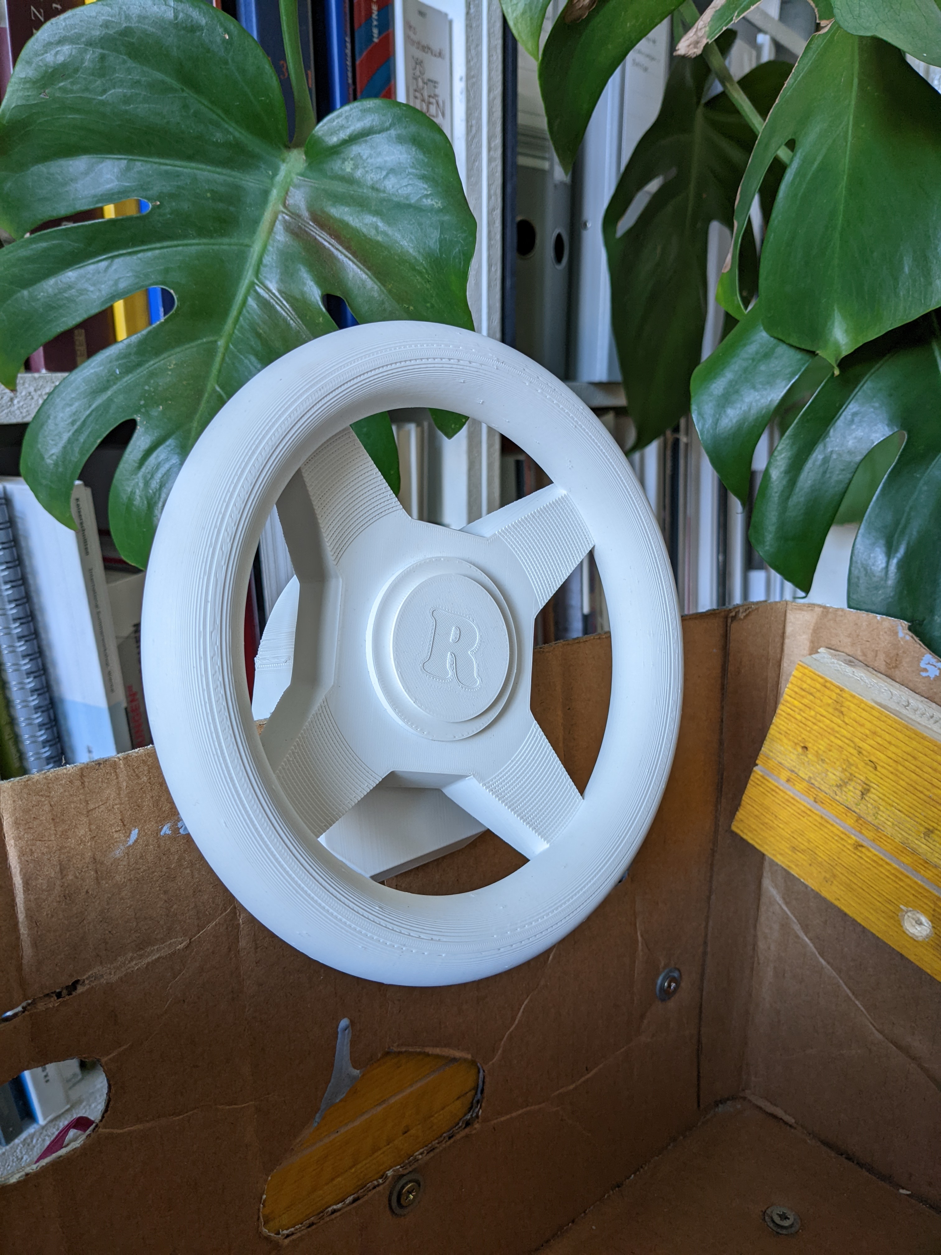 Steering Wheel for cardbox cars - TOY