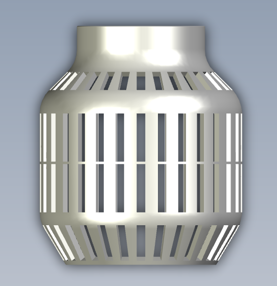 Shop Vac Exhaust Diffuser Baffle V2