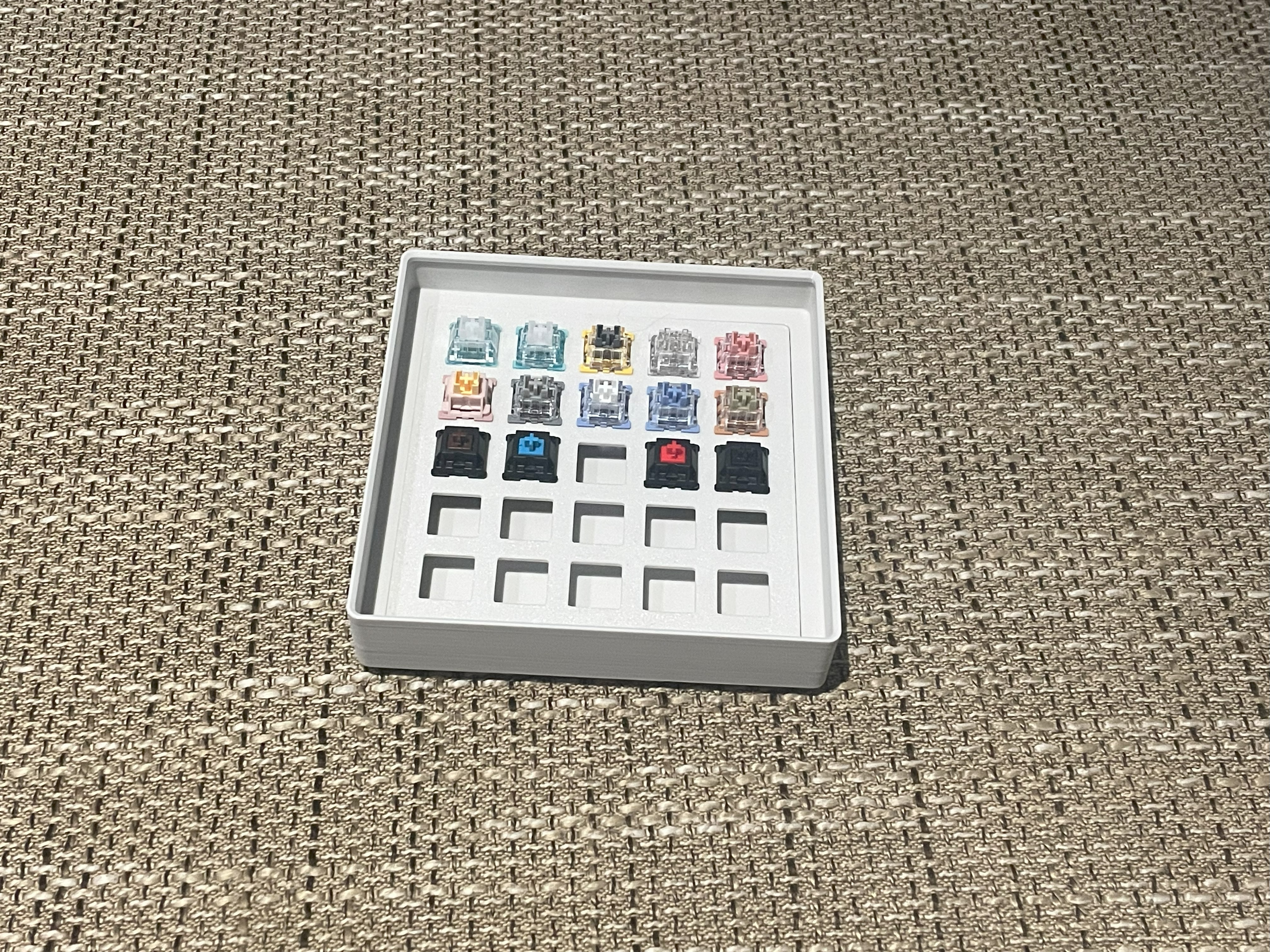 Gridfinity switch tester