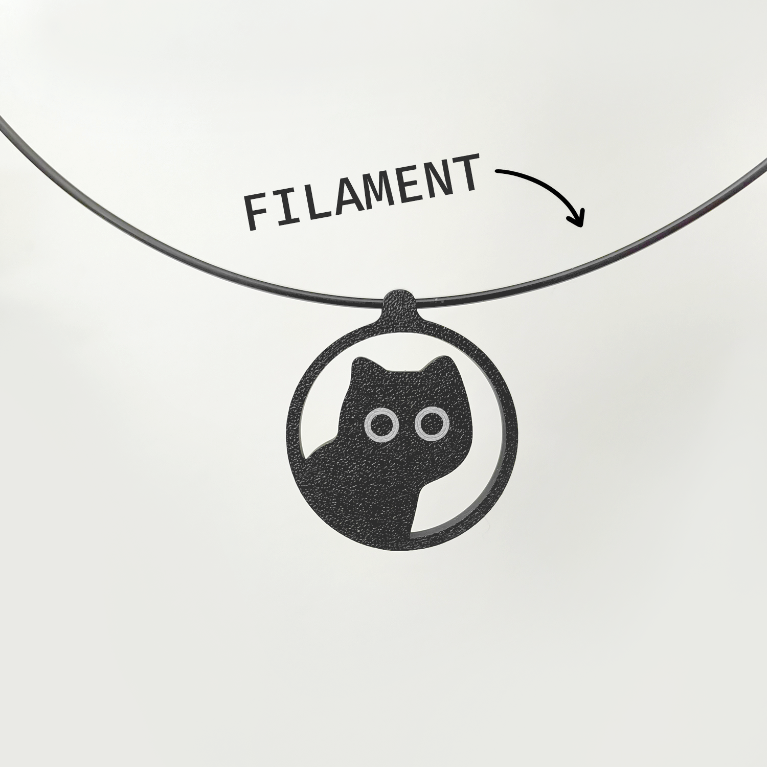 Catlace – The Cute Cat Pendant